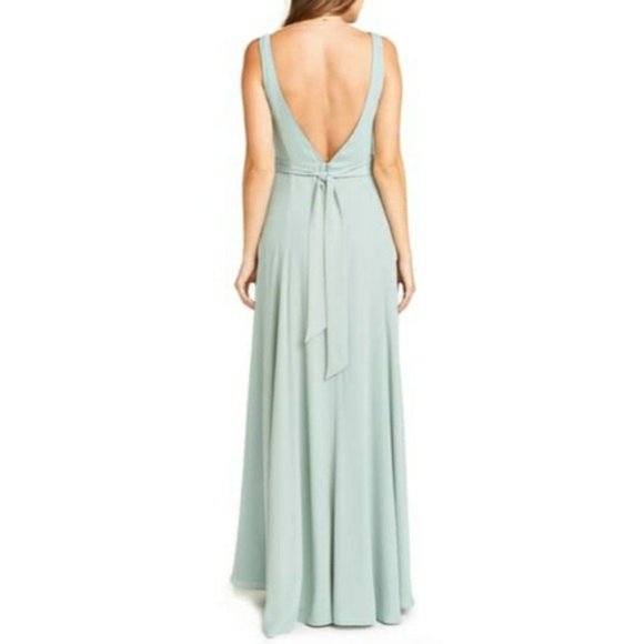 Show Me Your Mumu Jenn Chiffon A-line Maxi Gown - Picture 3 of 9